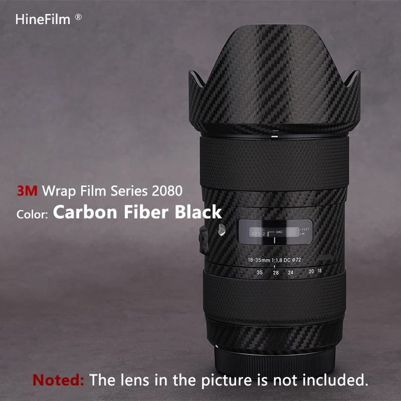 Для Sigma 1835art EF Mount наклейка на рассеиватель Cover Film for Sigma 18-35mm F1.8 Art DC линза HSM Premium Decal Skin Protector Sticker