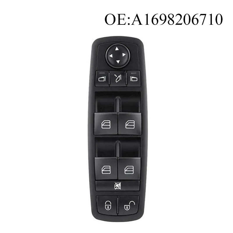 Power Window Control Switch A1698206710/6610  1698206710/6610 LHD For Mercedes A-Class W169 B-Class W245 M-Class W164 2004-2016