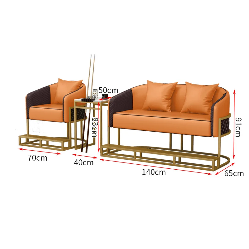 

YY Billiards Chair Billiard Hall Special Card Seat Ball Watching Chair Occasional Table Ball Chair