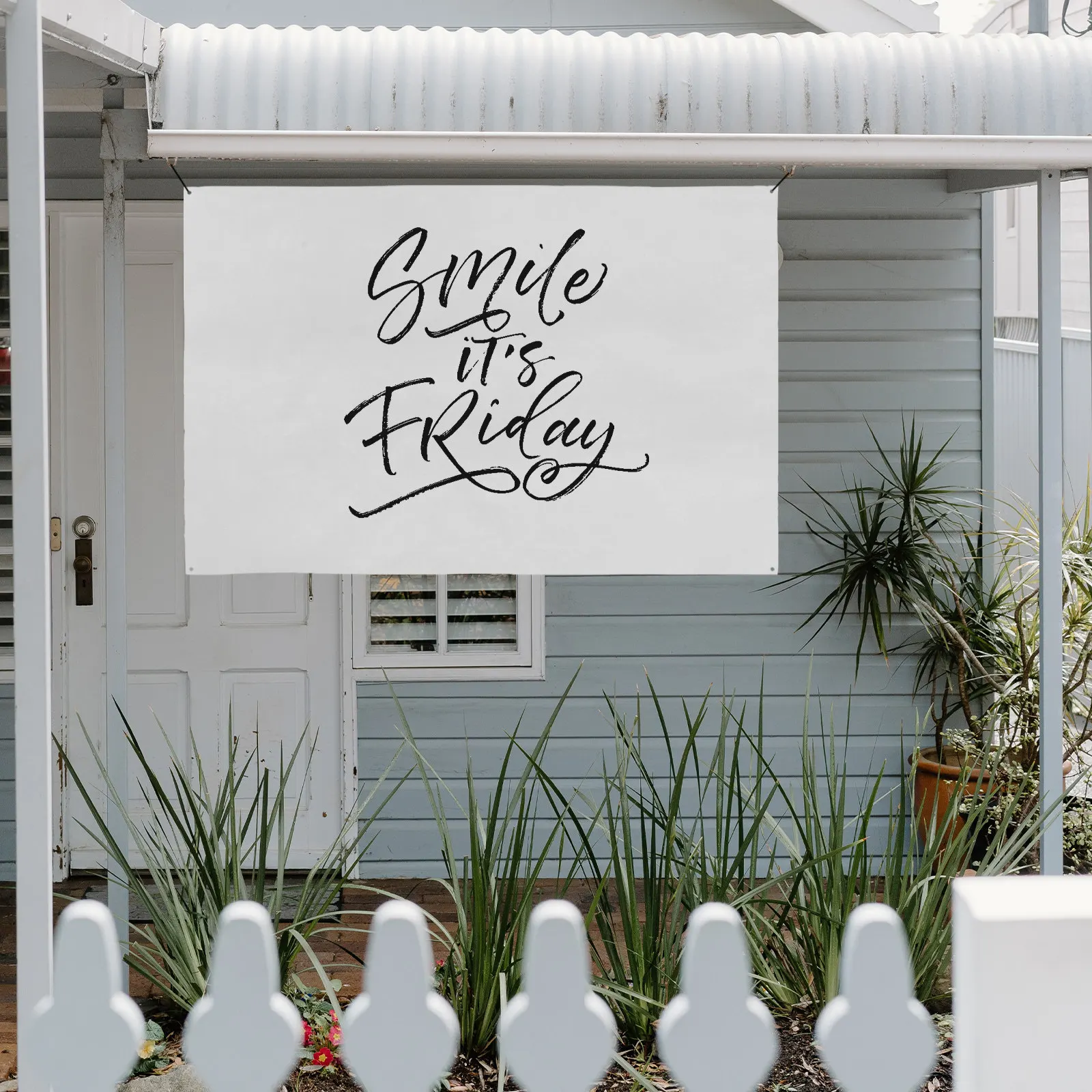 Yard Sign Blank - Large Blank Banner Sign DIY Hanging