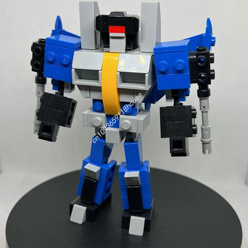 187 Uds. MOC Thundercracker G1 nan modelo bloques de construcción arquitectura educativa creativa idea Modular juguetes artesanales regalos de navidad