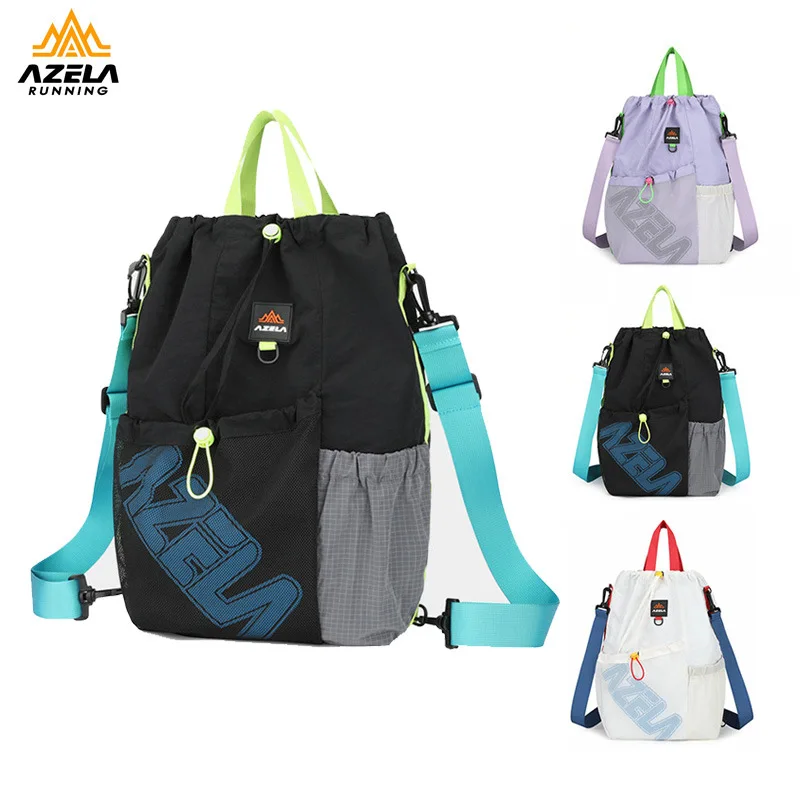 AZELA Outdoor Sports Travel Backpack Foldable Large Capacity Lightweight Gym Bag Dry Wet Separation Hiking Camping Daypack
