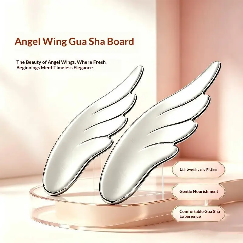 Alloy Gua Sha Scraper Massager For Face Neck Body Guasha Massage Tool Facial Skin Care Guasha Board Face Massager