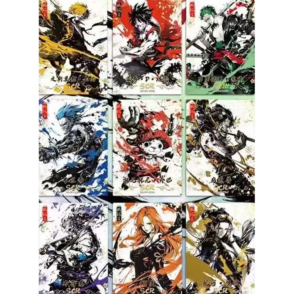 Wholesale New DOUQU One Piece Collection Cards Magic Kingdom Ticket Ink Card Anime Trading Children's Toy Christmas present