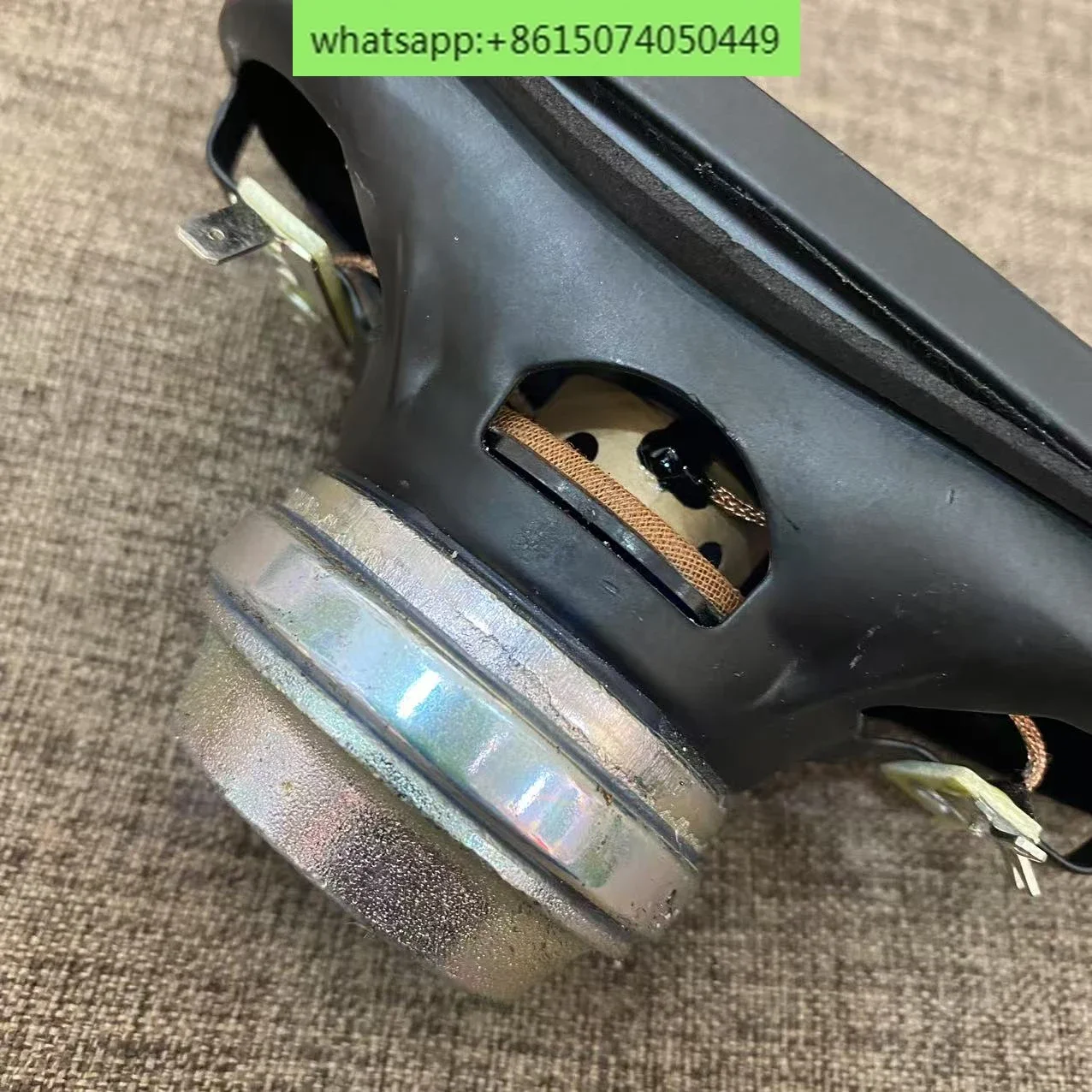 Altavoz subwoofer de carrera larga magnético de neodimio con lavabo de Metal de Woofer de pista rectangular de 2 uds