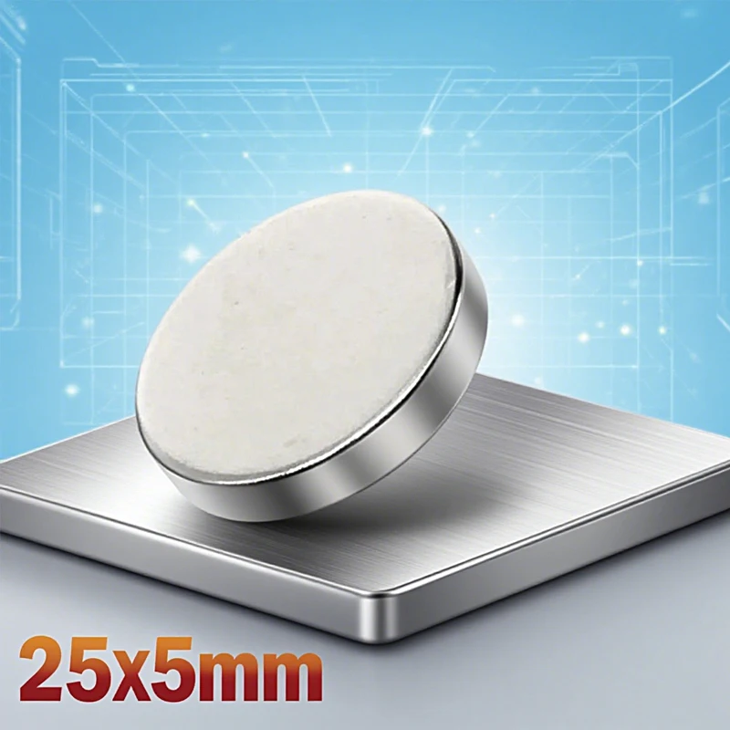 

25x5 мм магнит круглый аксессуар холодильник гаражный инструмент доска кухня офис 25*5 мм 2/5/10/20/50/100 шт. 25X5 мм