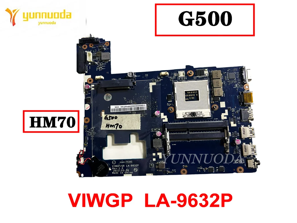 LA-9632P for Lenovo G400 G500 Laptop motherboard HM70 HM76 VIWGP