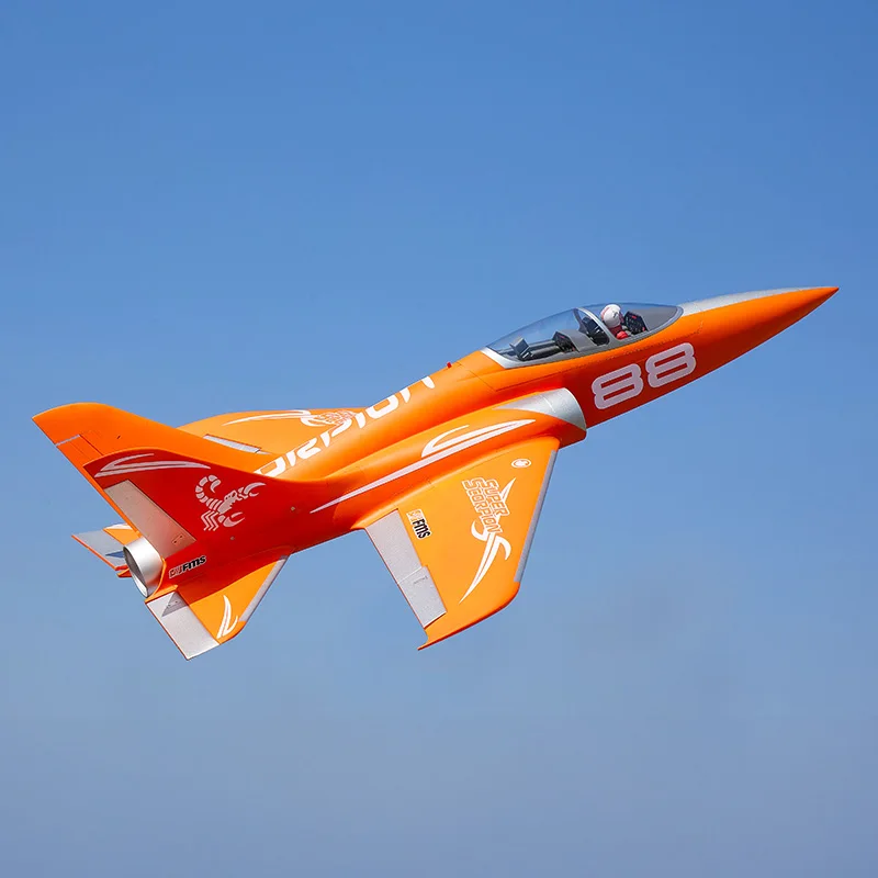 

FMS 90 мм EDF Jet Super Scorpion V2 Спортивный самолет PNP RC Модель самолета 6-канальная версия Высокоточные цельнометаллические цифровые сервоприводы