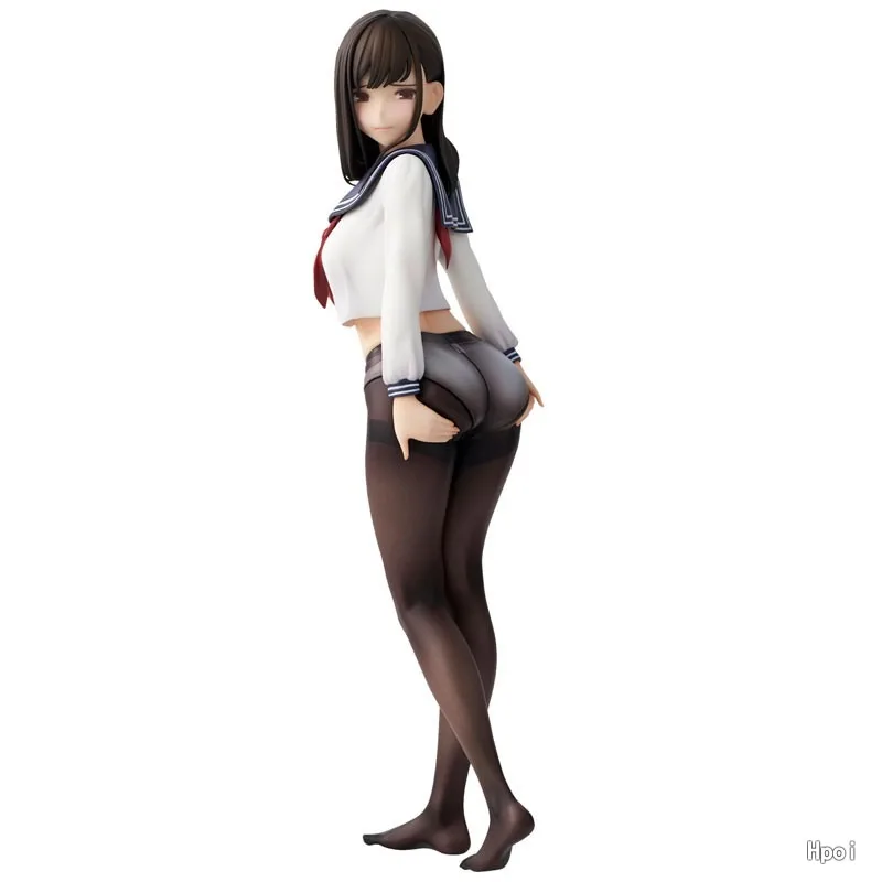 

In stock Genuine high school girl Have you gained weightPVC Action Anime Figure Model Toys Figure Collection Doll Gift