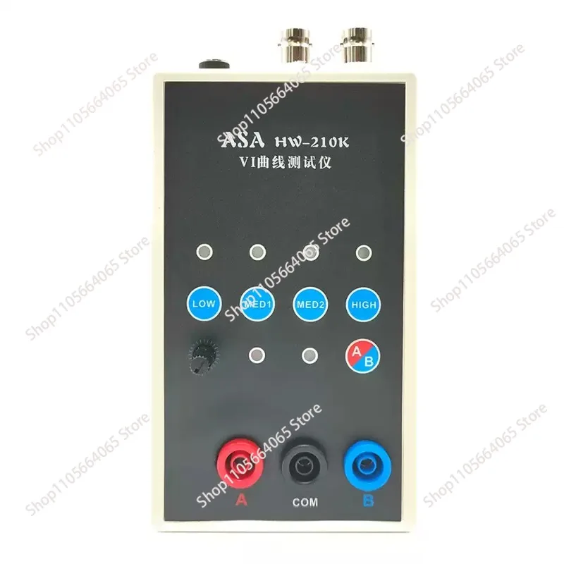 HW-210K Handheld Dual-Channel VI Curve Tester Circuit Board Online Detector ASA Tester 4 Gears Adjustable
