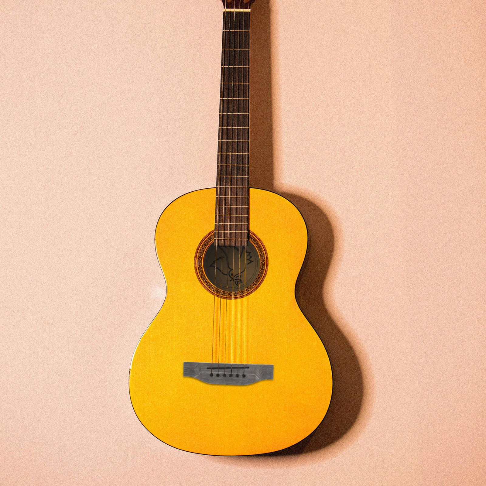 

1 Set Wooden Bridge Pins End Pin Set Acoustic Guitar Nut Saddle Replacement Parts Repair Maintenance Kit Includes Puller Durable