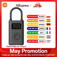 Xiaomi Portable Electric Air Compressor Mijia Air Pump 2 Mini Treasure Type-C 150 PSI Tire Inflator LED Multitool Treasure
