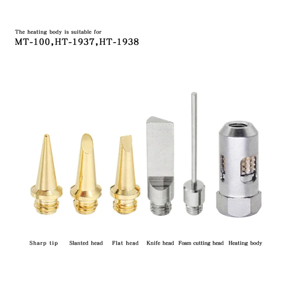 

6/7PCS Pro Butane Gas Soldering Iron Kit Versatile Torch Tool Cutting Head Tips Torch Pen Tool Copper And Iron Tool Parts