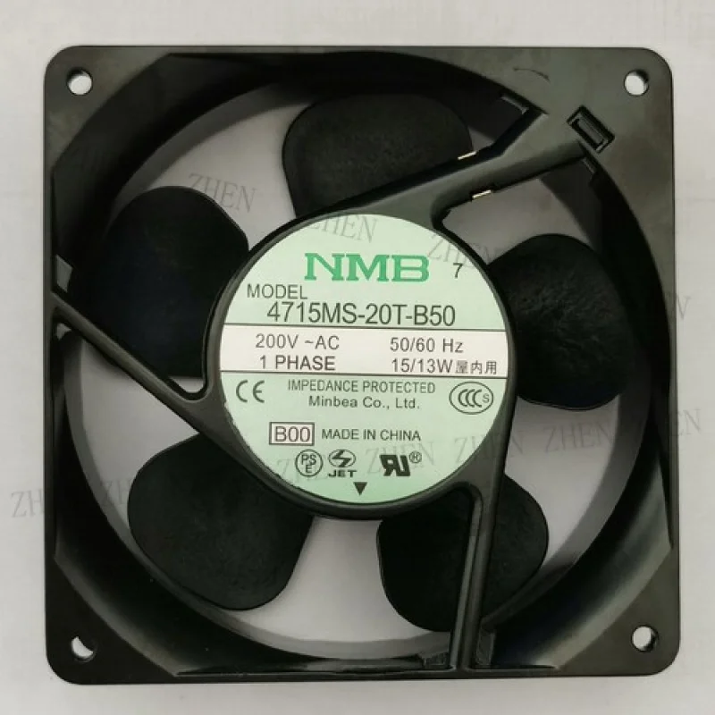 

Y 1PCS New FOR NMB 4715MS-20T-B50 200V 15/13W Cooling Fan # QW.