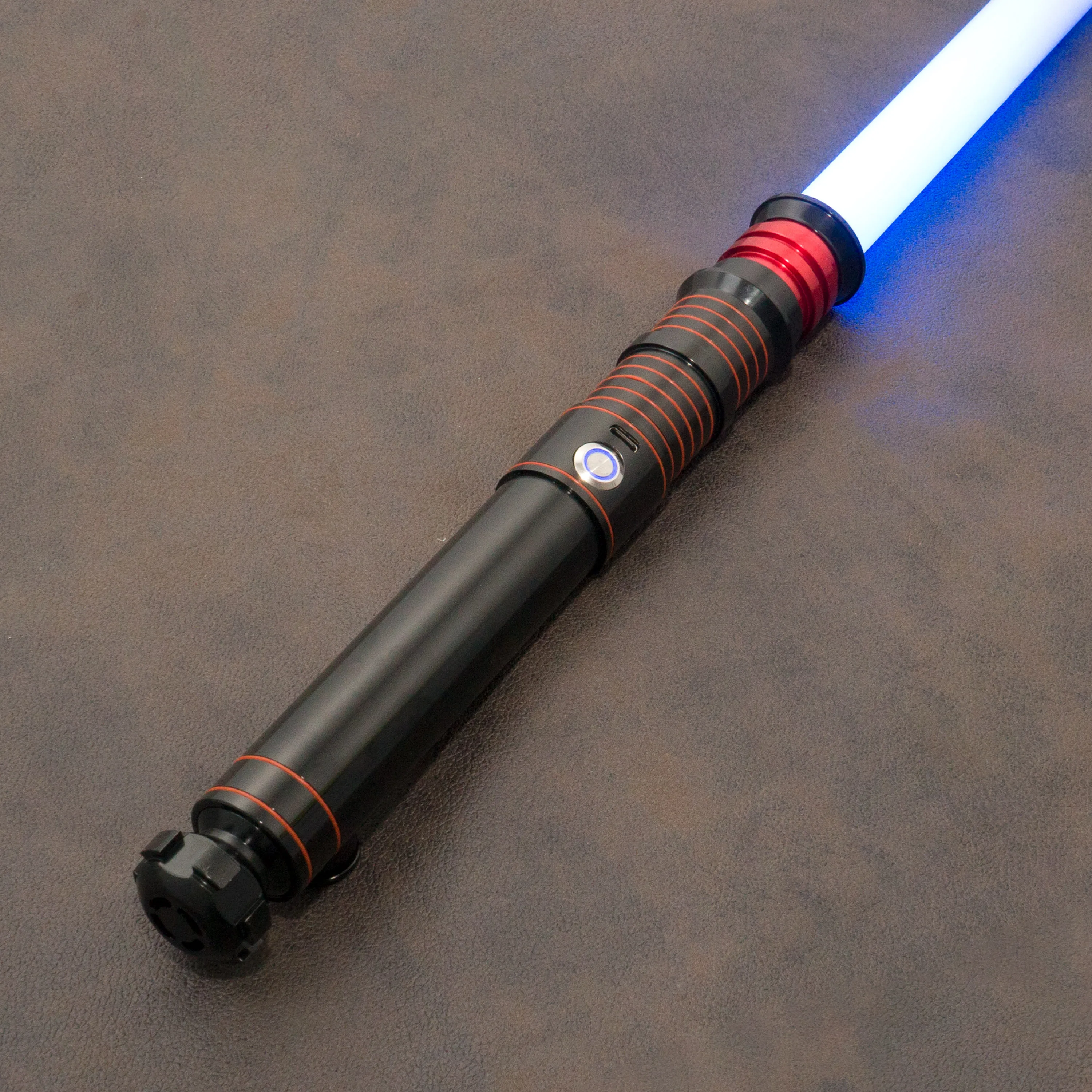 

Darth Revan Lightsaber RGB Pixel metal handle 28 fonts Force Blaster Flash on Clash Heavy Duel Laser Sword