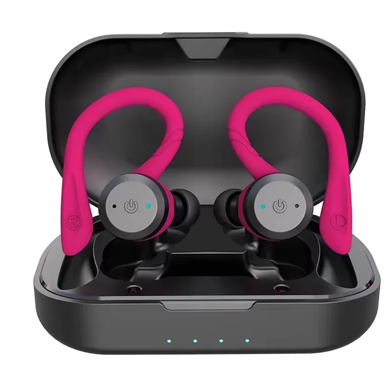 Bluetooth-compatible Earphone 20 Hours Play Time Dual Wear Swimming IPX7 Waterproof Sport Wireless Headset Stereo Earbuds