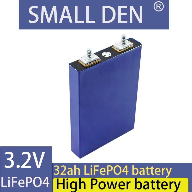 new 3.2V 32Ah LiFePO4 battery pack phosphate 3C 5C discharge 32000mAh 12.8v Motorcycle Car motor batteries modification Stud