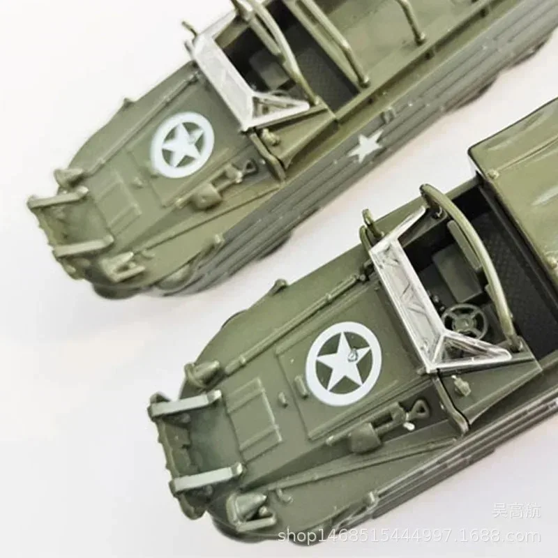 4D Assembled Amphibious Combat Vehicle Military 1/72 Model Boy Gift Toy Living Room Decoration