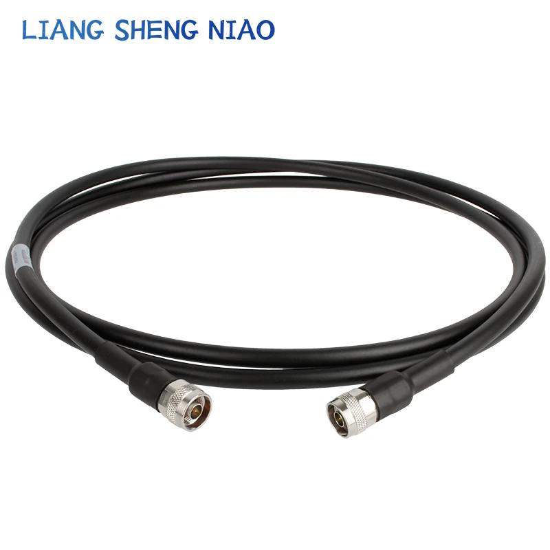 RG8U Double N Jump line High-Quality Dual N Male to N Male Coaxial Pigtail Jumper RG8 RG8/U LMR400 SYWV50-7 7D-FB extend Cable