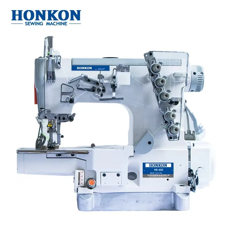 HK600-01CB/D Direct Drive High Speed Small Flat Bed Interlock Sewing Machine