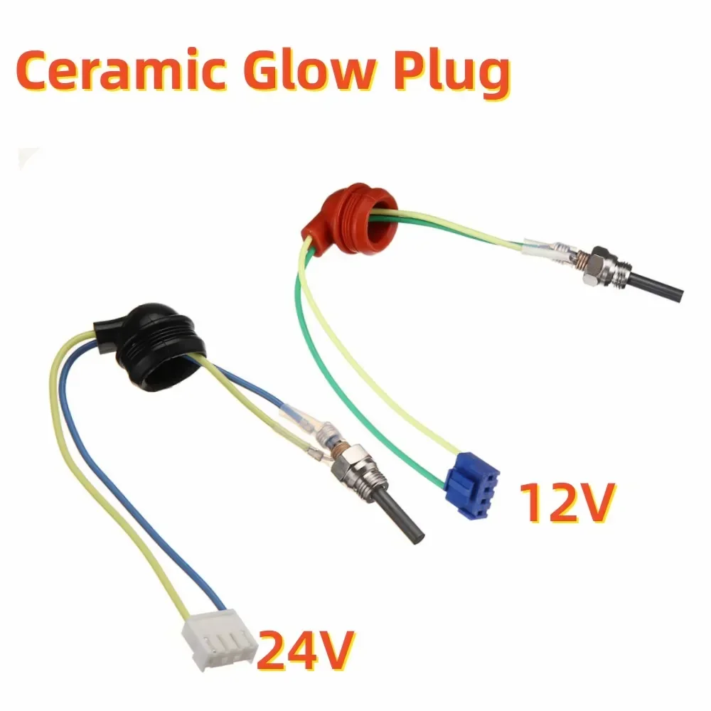 12V 24V 2KW 5KW 8KW Chinese Parking Heater Ceramic Pin Glow Plug Car Truck For Webasto Eberspacher D2 D4 D4S Diesel Accessories