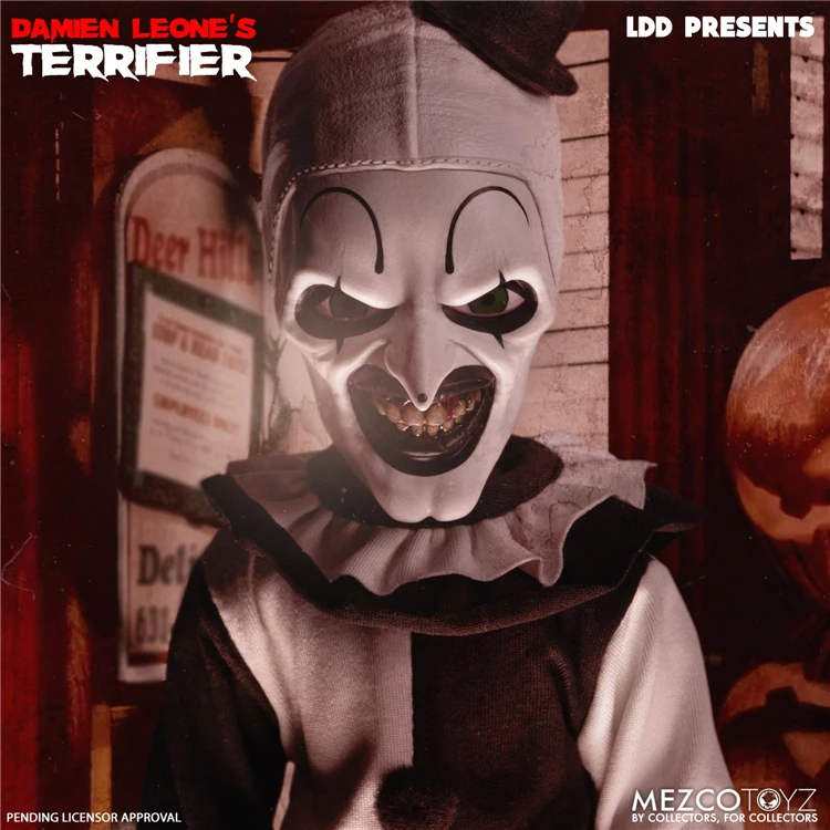 In Stock Mezco Toyz 1/12 Scale LDD PRESENTS Horror Movie Character Terrifier Full Set 10in Male Soldier Action Figures Body