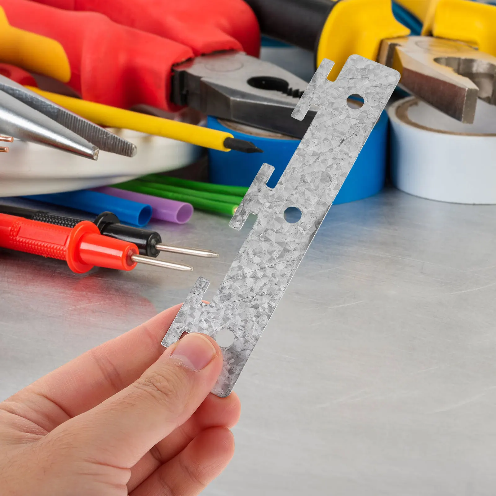 

5 Pcs Door Curtain High Strength Strip Hanger Easy Install Mounting Bracket Plastic Accessories Hardware