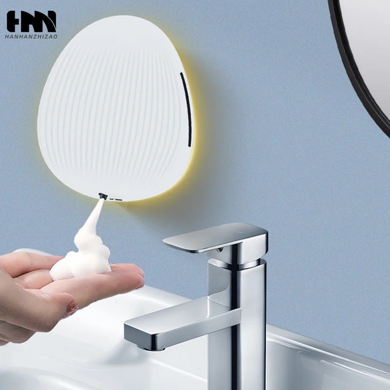 

Wall-Mounted Inductive Soap Dispenser Automatic Foam Hand Wash Dispenser Smart Sensor Foam Hand Washing Machine