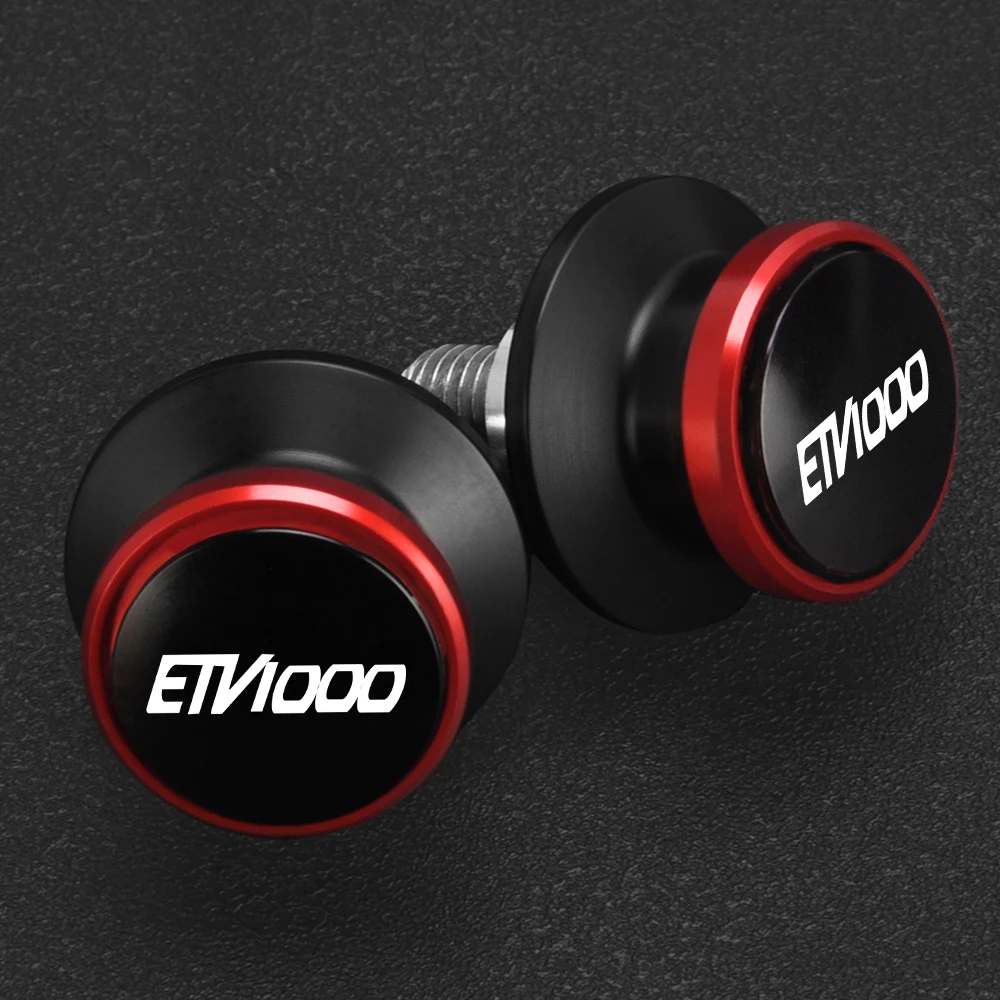 

For Aprilia ETV1000 ETV 1000 2002-2021 2022 2023 2024 2025 2026 Motorcycle Accessories 6MM Swingarm Spools Stand Screws Sliders