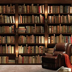 Custom Foto Tapete 3D Europäischen Stil Retro Sofa TV Hintergrund Tapete Wandbild Wand Bücherregal Bücher Bücherregal Wandbild Wand Papier