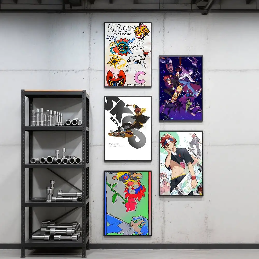 Anime Cool Boy S-Sk8 The Infinity Poster Art Print Anime Style Home Decor Ideal Gift Perfect Room Decor