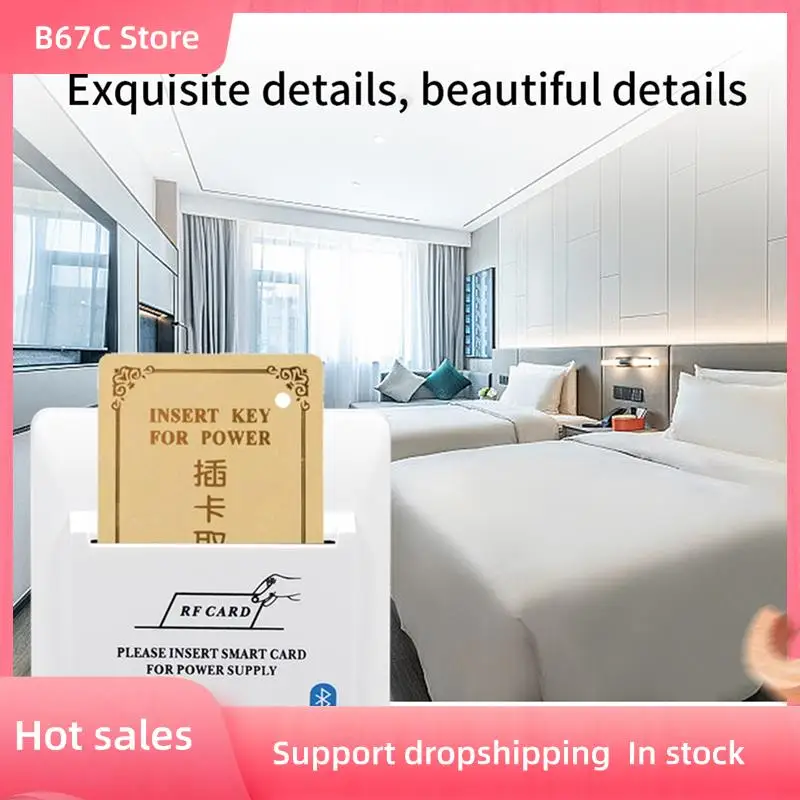 

B67C TTLOCK Tthotel Power Saver Tthotel Energy Saving Switch RFID 13.56Mhz Card App Control Energy Saver For Hotel Apartment