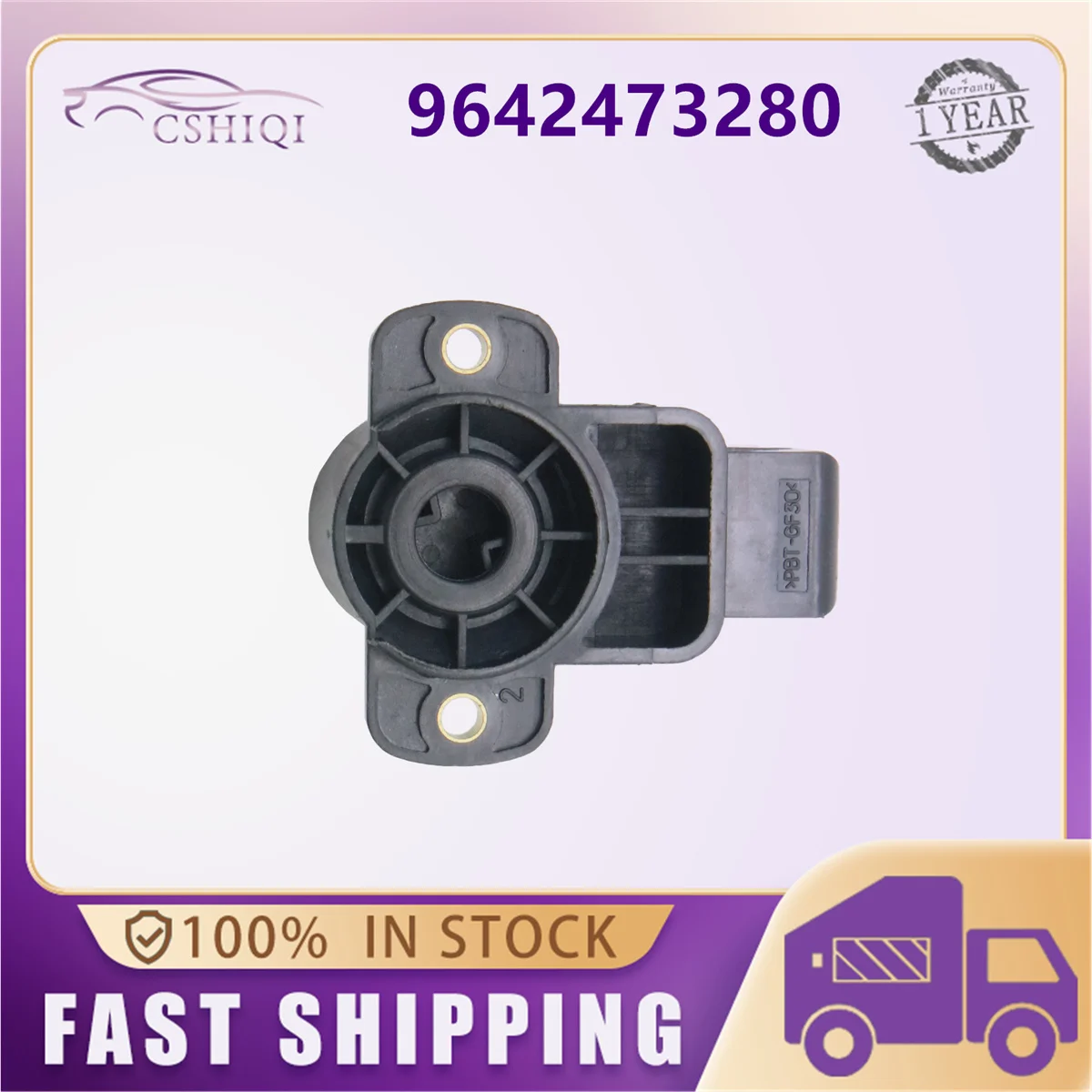 Sensor tps de posição do acelerador 9642473280, para peugeot 206 307 406 607 806 citroen saxo xsara 1.1 1.4 2.0i 1628jx 1635z9 9623840499