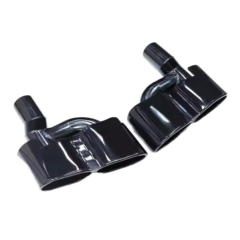 

SYPES Car Exhaust Pipes For Mercedes Exhaust System Tips Benz S Class W221 S320 S500 S600 Up S65 Amg Stainless Steel MufflerTips