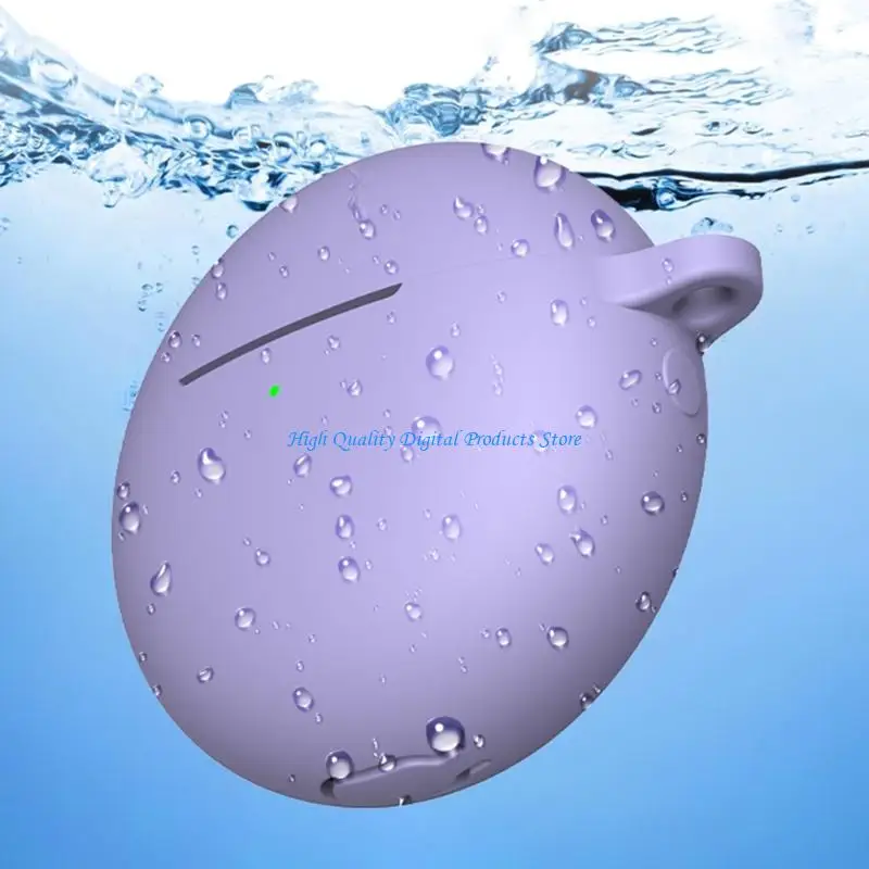 U2JE 안티 스크래치 이어 버드 보호 커버 프리 버드를위한 유연한 실리콘 케이스 7i