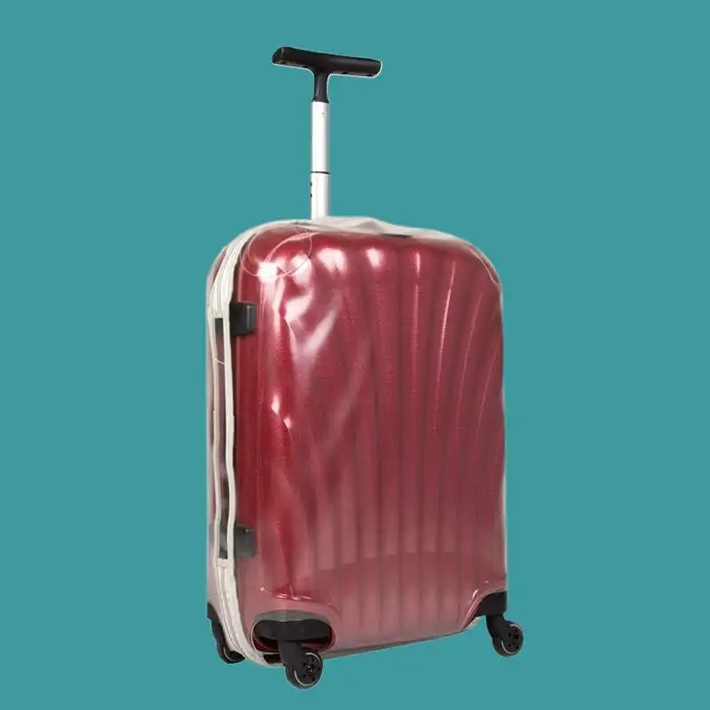 

Transparent Cover for Samsonite V22 Suitcase Protector with Zipper Thicken PVC Case Not Include Luggage