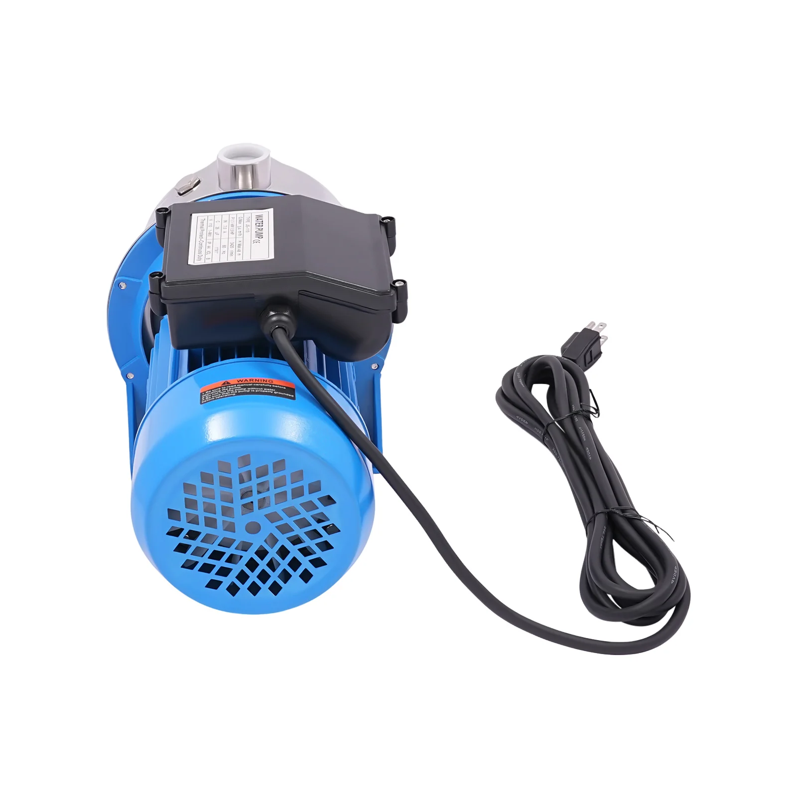 Copper Electric Water Pump AC Motor US Standard Plug IP44 Protection Class Household Garden High Lift Quiet Water Transfer Pump view 3