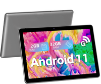 10.1 INCH Android 11 Phone Call Tablet PC 2GB RAM 32GB ROM AT1011 Quad-Core Dual Camera Type-C USB WIFI 1280 x 800 IPS Screen