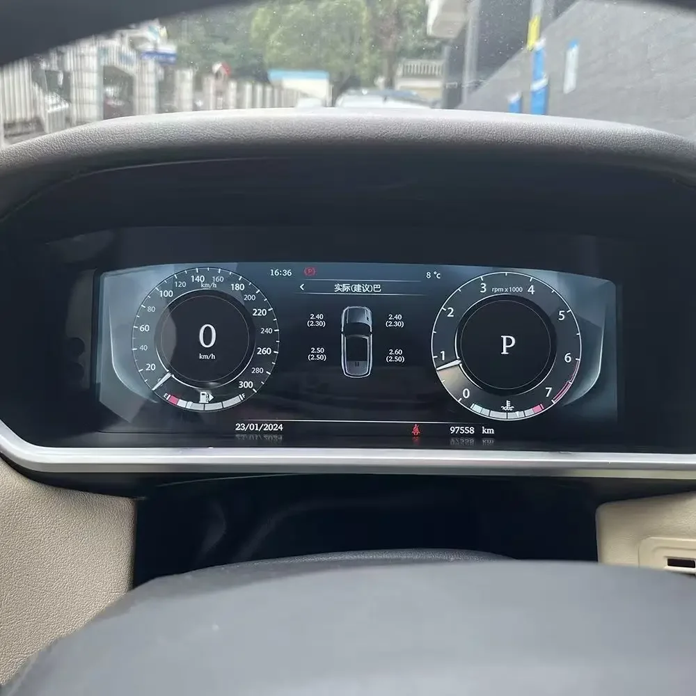 

For Range Rover Sport L494/Vogue L405 Car Digital Cluster Speedometer Cockpit LCD Instrument Linux System Auto Display
