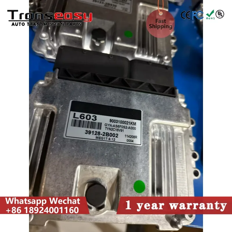 

New Engine Computer Board ECM 39128-2B002 ECU L603 Suit For Hyundai Electronic Control Unit MEG17.9.12