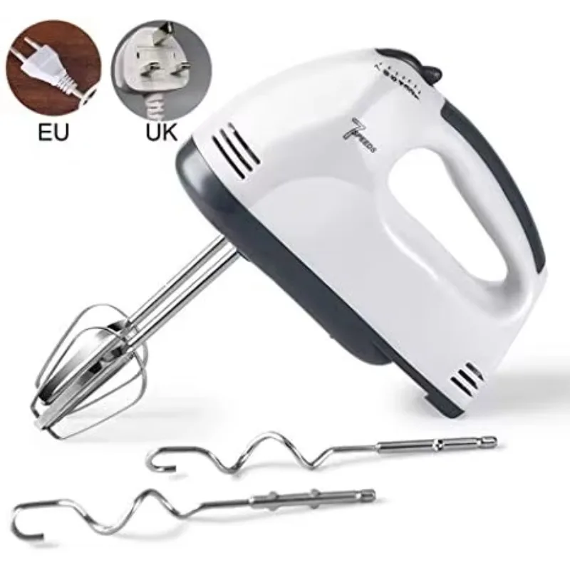 

180W Electric Cake Food Egg Hand Mixer Home Mixer Machines 7 Speed