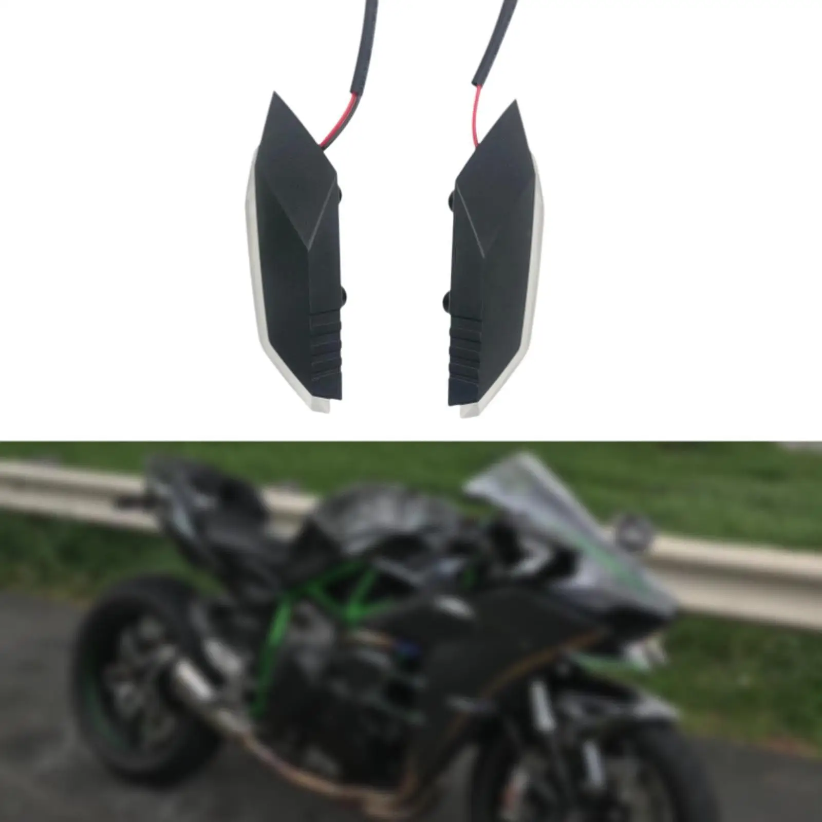 

2x Spare Parts Motorcycle Turn Signals for Ducati Panigale V4 2018-2023