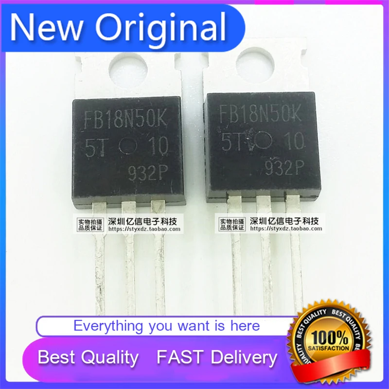 10Pcs/Lot New Original PLATINUM 18N50 500V18A Field Effect Transistor TO-220 Good Quality