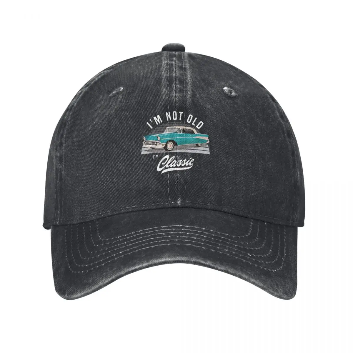 Eu não sou velho, sou clássico, Bel Air - Boné de beisebol vintage, chapéus engraçados para golfe, marca de luxo masculina e feminina
