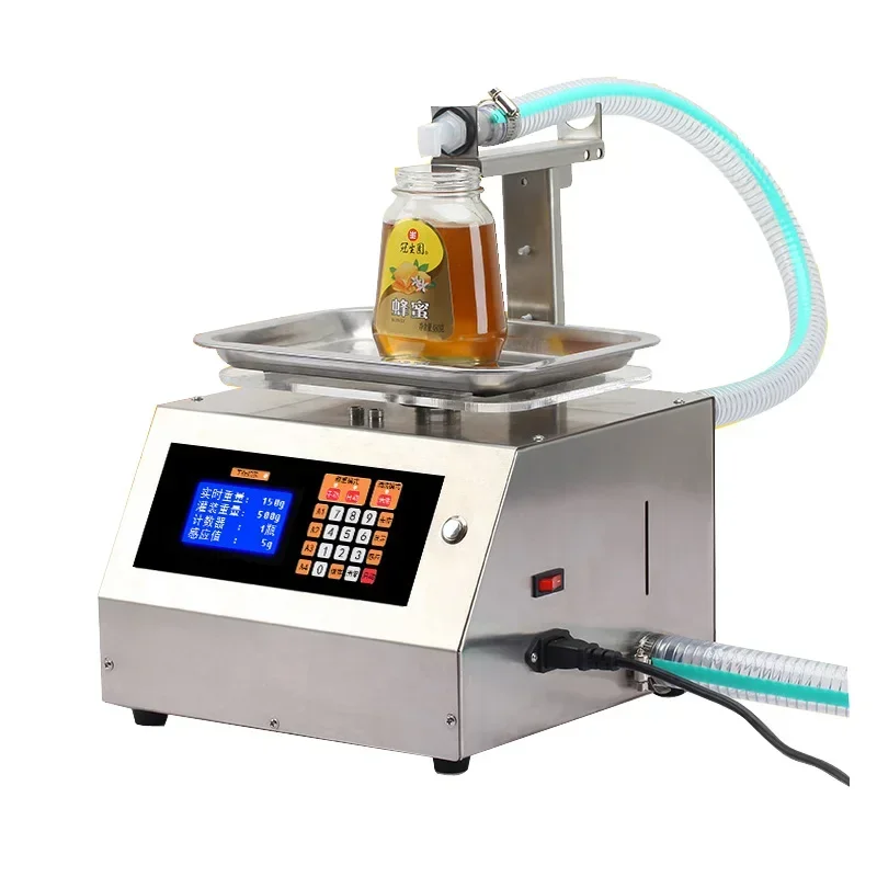 

Honey liquid filling machine numerical control quantitative viscous paste washing liquid automatic sub packaging machine