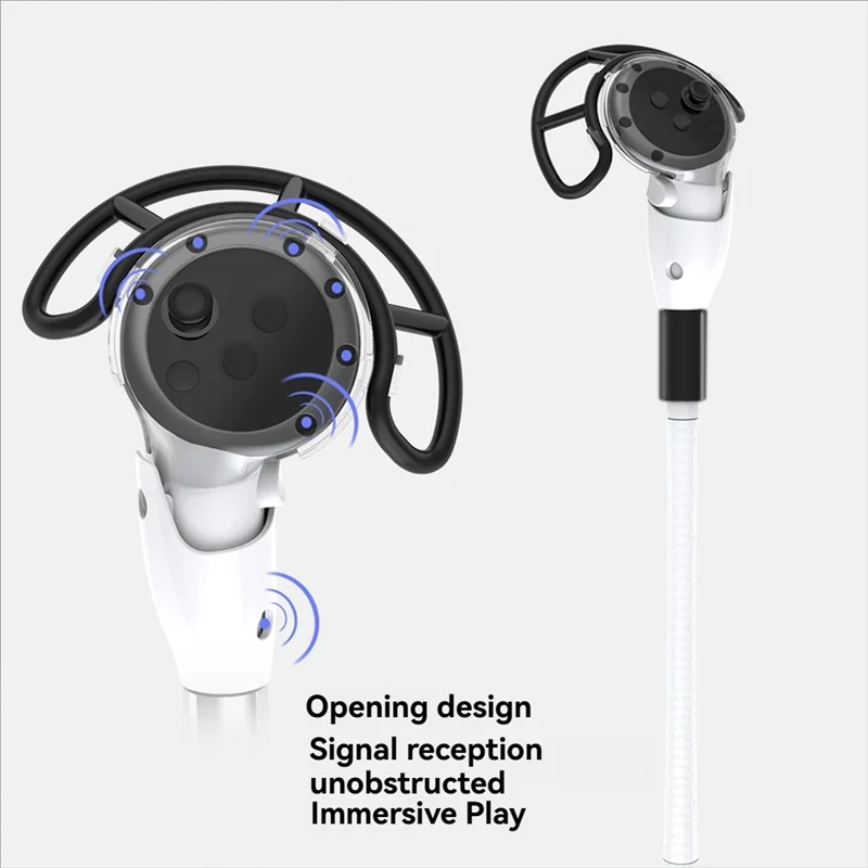 -A96Z Golf Club Attachment For Meta Quest 3 VR Controller Anti-Collision Handle Holder  Tennis Baseball Kayak Game Accessories