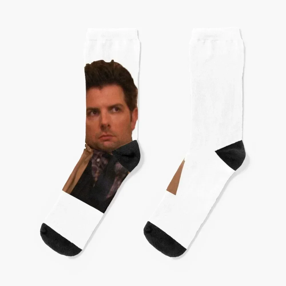 

Ben Wyatt Unsure Face Socks luxe floral hockey Socks For Girls Men's