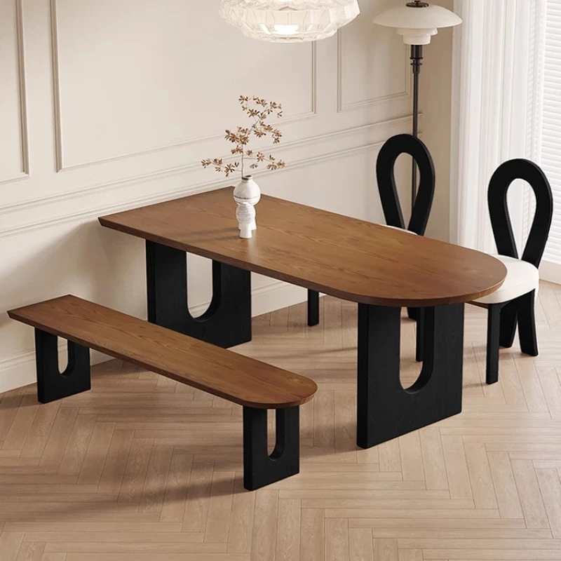 Обеденный стол для макияжа на открытом воздухе, японский ресторан, роскошный мобильный обеденный стол, современный скандинавский необычный дизайнерский деревянный стол Muebles