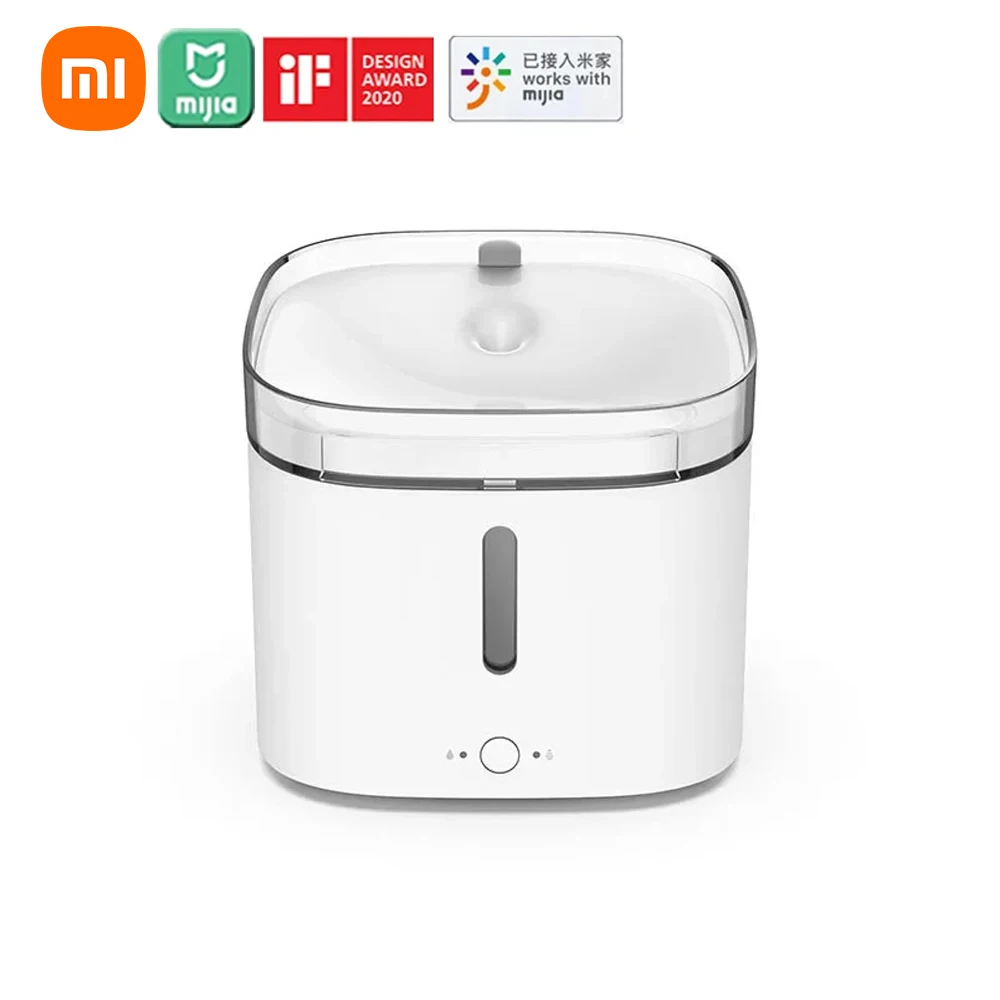 Xiaomi Mijia Smart Automatic Pets Water Drinking Dispenser/Filter Fountain Dog Cat Pet Mute Drink Feeder Bowl Workwith Mijia APP