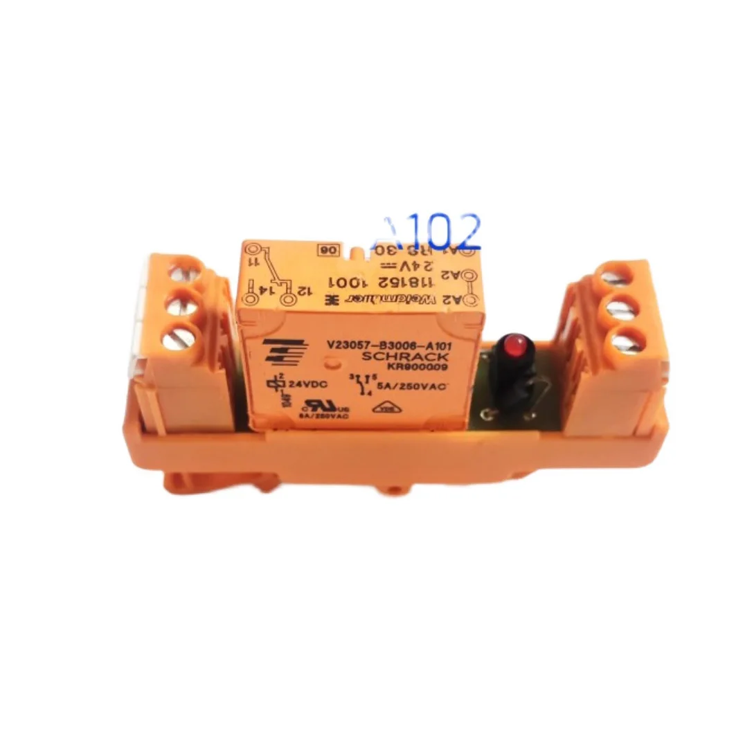 

HOT NEW V23057-B3006-A101 V23057-B3006 V23057-B3006-A101-24VDC RS30 24VDC LDLP1R Relay + base( weidmuller )